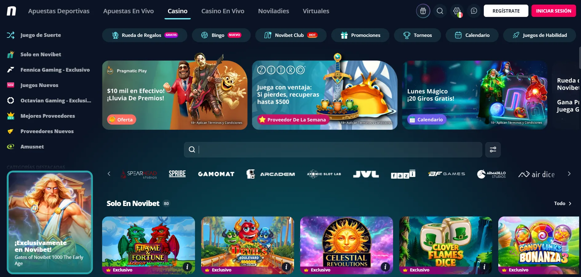 Top nuevos casinos online en México